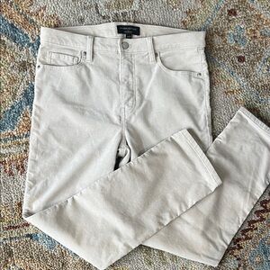 Banana Republic Women's Cream High Rise Jeans